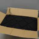 Stair Treads for Wooden Steps 15pcs - 8x30in Carpet Stairs Runner Indoor Non-Slip Stair Mats for Kids Elders and Pets (Cube Black)