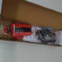 AIBREAY 2 Pack X String Launchers, X Winder Launcher with Grip, Two Launch Mode, Only Work with X Right Spinning Top(Red+Black)
