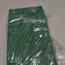 Bakepacker 100 Pcs Deep Green Treat Paper Bags with 100 Stickers 5.1"x3.1"x9.4" Brown Kraft Small Party Gift Bag Snack Bag without Handle