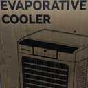 VAGKRI Swamp Cooler, 2100CFM Evaporative Air Cooler with 3 Modes & Wind Speeds, 120Oscillation, 24H Timer, Portable Outdoor Air Conditioner with Auto Fill for Patio Garage Commercial Use, 8 Gallon