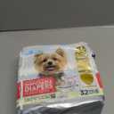 Paw Inspired 32ct Disposable Dog Diapers | Female Dog Diapers Ultra Protection | Diapers for Dogs in Heat, Excitable Urination, or Incontinence (X-Small)