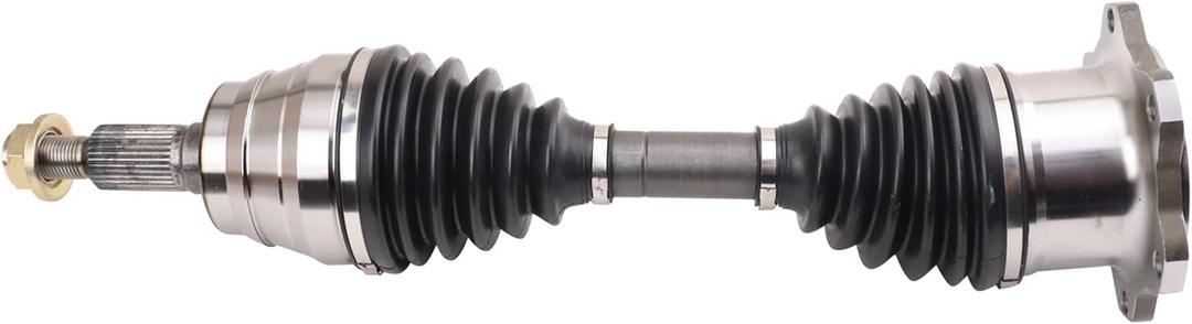 TRQ Front CV Joint Axle Shaft Compatible with Chevy GMC Pickup Truck 4x4 4WD