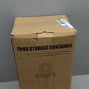 Utopia Kitchen Cereal Containers Storage Set – 4 Pack 4L(135.2 oz) Airtight Food Storage Containers with Lids, BPA-Free Cereal Dispensers for Pantry Organization and Storage (Clear)