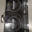 Nuwave Double Induction Cooktop, Powerful 1800W, 2 Large 8 Heating Coils, Independent Controls, 94 Temp Settings from 100F to 575F in 5F Increments, 2 x 11.5 Shatter-Proof Ceramic Glass Surface Black