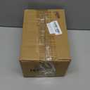 Whaline 2Pcs Christmas Stemless Wine Glasses 17oz Christmas Tree Snowflake Drinking Glasses Watercolor Holiday Tumbler Cups for Xmas Winter Party Supplies