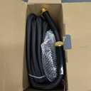 Garden Hose 100FT, Non-Expanding, Lightweight Hose With 8 Function Nozzle, Leak-Proof, No-Knot, Easy to Carry, Wear-Resistant, Sturdy, Flexible, 3/4GHT, Water Hose for Yard, Garden, Outdoor