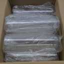 Vesici 12 Pcs Plastic Cylinder Vase 6 Inch Acrylic Cylinder Clear Flower Vase Bulk Hurricane Candle Holder Round Wide Container Centerpiece for Home Office Wedding Decorations