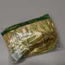 Perfashion Girls' Shiny Metallic Flared Pants Festival Dance Pants Disco with Sunglasses Wide Leg Trousers 6-15 Years (12-13 Years)