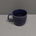 Extra Large Ceramic Coffee Mug: 32 oz Oversized Soup Bowl with Handle for Cereal Tea Ice Cream - Navy Microwave Safe Giant Cup