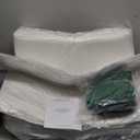 Honeycomb Outdoor Deep Seat, 24 x 23, Textured Solid Artichoke Green Chair Cushion for Patio Furniture