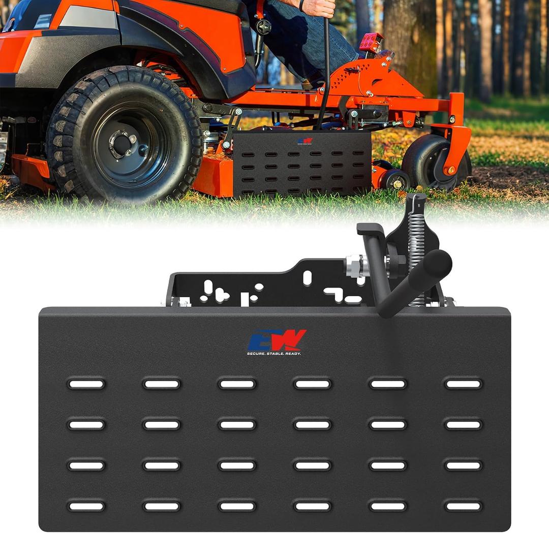 ELITEWILL Mower Chute Blocker for Zero Turn Mowers, Quick Flip Grass Flap with Handle Lever Fit for Ferris, Exmark, Gravely, Hustler, Toro, Kubota ZTR Lawn Mowers Replace OE ACS6000ULS