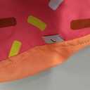 Supet Inflatable Dog Cone Collar Alternative After Surgery, Doggie Neck Donut Collar Recovery ECollar, Soft Dog Cone Donut Pink, L-(Neck 11"-14")