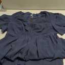 Plus Size Dresses Wedding Guest - Formal Cocktail Chiffon V Neck Short Sleeve High Low Dress Curvy Women 14W