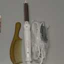 Heated Round Brush, Ceramic Tourmaline Ion 1/2 inch Curling Iron, Hot for Fluffy Thermal Brush Curling Wand, Suitable for All Hair Types Tool (White, 0.5 inch)