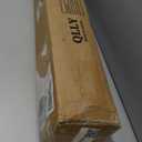 QLLY 27.5 inch / 70cm Adjustable Tall Metal Desk Legs, Office Table Furniture Leg Set, Set of 4 (70cm, White)