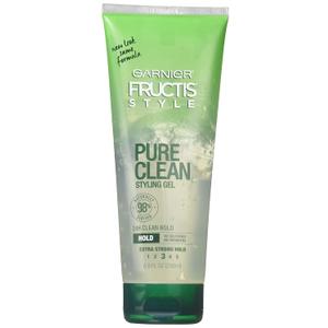 Garnier Fructis Style Pure Clean Styling Gel, 6.80 Oz ( Pack of 6)