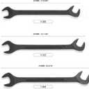 6 Piece SAE Jumbo Angle 1 3/8" to 2" Wrench Set