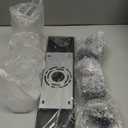 Dpyrrhic Bathroom Light Fixtures,Matte Black 3-Light Bathroom Lights Over Mirror with Clear Glass Shade,Wall Sconces for Kitchen Living Room Bedroom