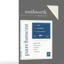Southworth Company, Agawam, MA Z980CK Fine Parchment Paper,65lb,100 SH/BX,Acid-Free/Lignin,Ivory