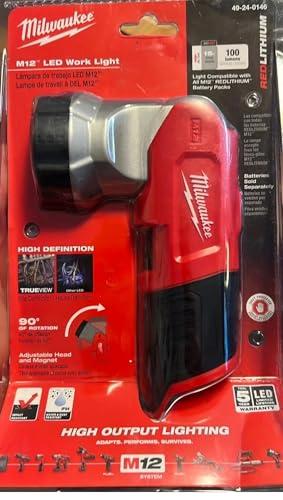 Milwaukee 49-24-0146 M12 12-Volt LED Work Light Bare Tool