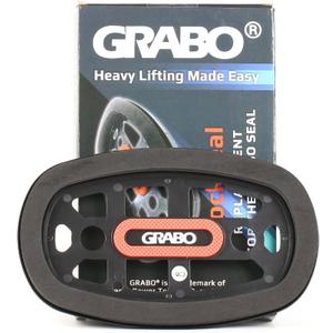 Raizidom GRABO Electric Vacuum Suction Cup Lifter Grabo Attachment (RockSeal for Rough Stone Rock Surfaces)