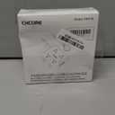 Surge Protector Power Strip - CHCORE 5Ft Braided Extension Cord with 8 Outlets with 4 USB (2 USB C) Charging Ports, Flat Plug Multi Plug Outlet Extender Charging Station for Home Office, ETL, White