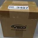 Veco Spray Bottle (5 Pack,16 Oz) with Measurements and Adjustable Nozzle(Mist & Stream Mode), HDPE Plastic Spray Bottles for Cleaning Solution, Household/Commercial/Industrial Use, No Leak and Clog