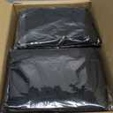 Fitted Tablecloth for 8 Foot Rectangle Tables-6 Pack Black Elastic Outdoor Picnic Table Cover-Spandex Stretch Folding Table Cloths 8ft for Camping Dining Room Patio Kitchen Banquet Party