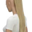 CAISHA 22" Hairpiece Ponytail Extension Drawstring Voluminous Straigtht Blond PH507