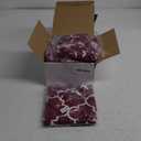 Newwiee 8 Pcs Stretch Patio Outdoor Cushion Covers Waterproof Replacement Sofa Couch Covers for 4 Backrests and 4 Cushions Washable Lawn Garden Seat Furniture Protector(Wine Red)