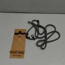 Universal Phone Lanyard, Anti-Theft Crossbody Strap for iPhone 16 Pro Max and Most Smartphones, Adjustable Cell Phone Neck Holder w/2 Non-Adhesive Tether Tab for Men and Women, Charcoal/Black