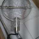 Cube Crystal Pendant Light Fixture, Modern Small Pendant Lighting for Kitchen Island, Dimmable Brushed Nickel Pendant Chandelier Hanging Light for Dining Room, Bar, Bathroom