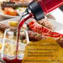 12 Pack Measured Liquor Pour Spout, Liquor Bottle Pourers, Measure Pour Spout for Liquor Bottles, Bottle Pourers for Alcohol, Shot Pourer Cocktail Liquor Dispenser Bar Bartending Tool -2oz/60ml