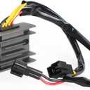 Stator Regulator Rectifier & Gasket Kit for Suzuki DRZ400/S/SM 2000-2019, for Kawasaki KLX400R/SR 2003-2004 - Replaces 32101-29F00, 32800-29F00, 11483-29F00
