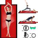 2025 New Full Body Red Light Therapy Mat, 84''X33'' Large Infrared Light Devices Full Body with 1400 Pcs LEDs, Adjustable Timer and Intensity Red Light Therapy Sleeping Bed Blanket at Home