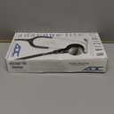 ADC 619CHM Adscope Lite Model 619 Ultra Lightweight Clinician Stethoscope with Tunable AFD Technology, Champagne Finish with Black Tubing