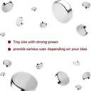 RHINOCATS 400Pcs Small Magnets, 4 Different Sizes Tiny Mini Magents, Multi-Use for Fridge, DIY, Office, Hobbies, Crafts and Science