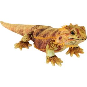 Wild Republic Living Earth Bearded Dragon, Stuffed Animal, 24 inch, Plush Toy, Fill is Spun Recycled Water Bottles
