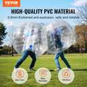 VEVOR 2-Pack Inflatable Bumper Balls 3/4/5FT Human Bubble for Kids Teens Adults