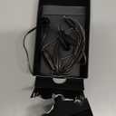 MEE audio M6 Sport USB-C Wired Earbuds with Memory Wire Earhooks, Headset with Mic & 3-Button Remote for iPhone 15, iPad, Other USB Type C Devices; in Ear Headphones for Running/Gym/Workouts, Black