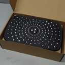 Veken 11.8 Inch Rain Shower Head with Handheld- High Pressure Dual Shower Heads with 5 Modes Handheld Spray Combo- Wide Rainfall Showerhead with Hose, Bathroom Accessories, Matte Black