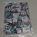 Hawaiian Shirt for Men Casual Summer Short Sleeve Beach Vacation Aloha Hawaii Button Down Shirt Holiday (M)