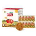 SUNGIVEN Organic Ramen Noodles Tomato Healthy Low Sodium Ready in 3 Minutes Non-Fried Instant No Additives or Preservatives 2.47 OZ (Pack of 10) (EXP 04/17/27)