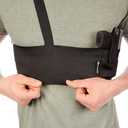 Shoulder Holster for Deep Concealment Underarm Gun Holster for Men and Women, Fits Most Handguns, Black (L - Left Draw)