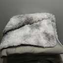 9x12 Ft Extra Large Shag Rugs for Living Room, Tie Dyed Ultra Soft Fluffy Furry Area Rugs for Bedroom Indoor Floor, Aesthetic Carpet for Kids Home Decor (Grey)