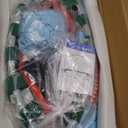 CLORIS 38in/48in Folding Trampoline - Max Load 220lbs / 450lbs Trampoline Rebounder Trampoline for Adults with Adjustable Foam Handle, with safty Padded Cover Best Gift