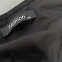 BTFBM Women Summer Bohemian Floral Casual Wrap V Neck Ruffle Cap Sleeveless Belt A-Line Pleated Hem Midi Sun Dress Black XL