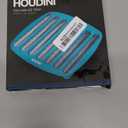 Houdini Silicone Collins Ice Tray with Easy to Remove Ice Spheres, Blue