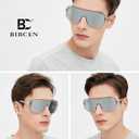 BIRCEN Polarized Sunglasses for Men UV-Protection: Acetate Retro Trendy Fashion Womens Shades for Driving Fishing Golf (Type C-c1)