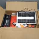 Upgrade Door Opening, Automatic Chicken Coop Door, Solar Powered Chicken Coop Door, Light Sensor&Timer, Remote Control, Multiple Power Options with Solar Panel (
Red
)